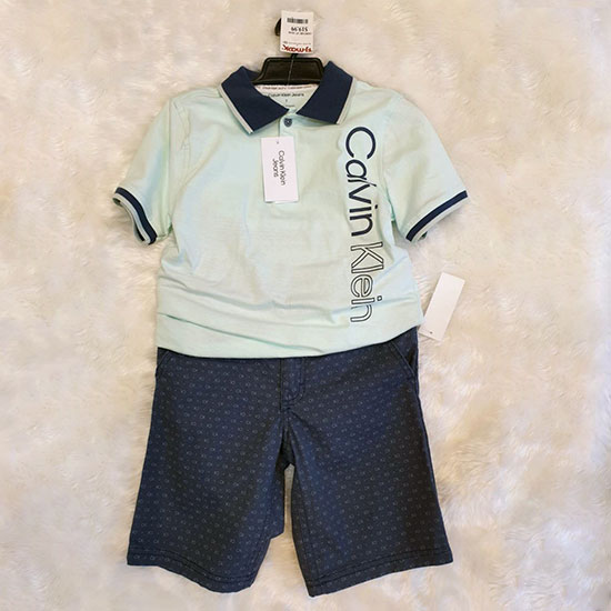 ชุดเด็ก Calvin Klein Jeans size 7